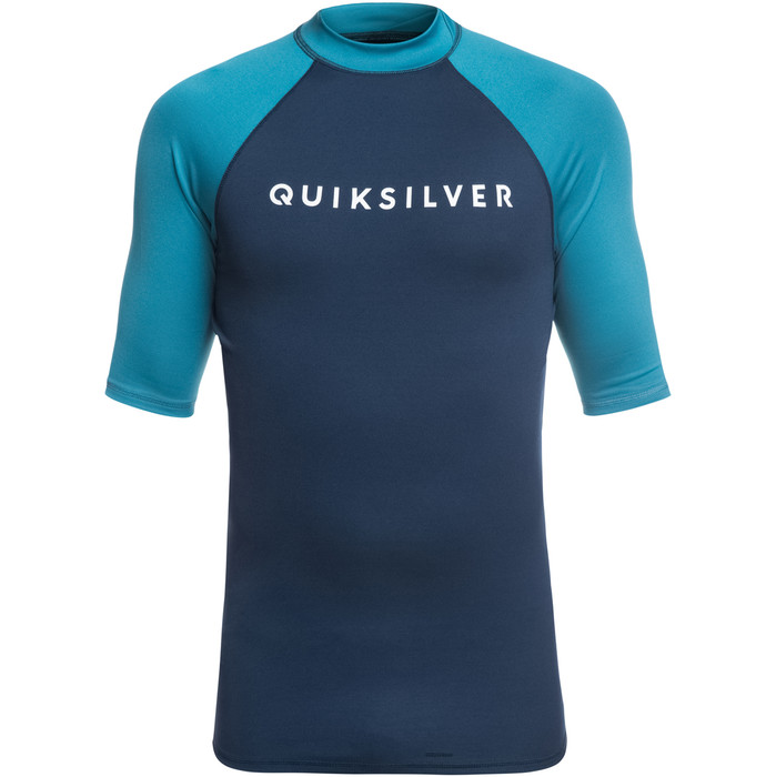 2019 Quiksilver Always There Short Sleeve Rash Vest Medieval